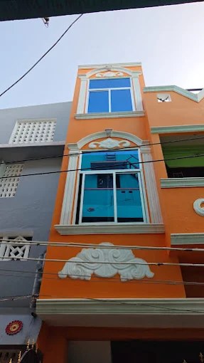 Aluminium glass facade installation