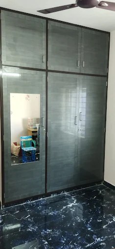 Aluminium wardrobe and cupboard works
